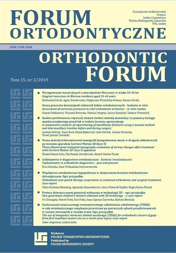 orthodontic forum 15 2 2019