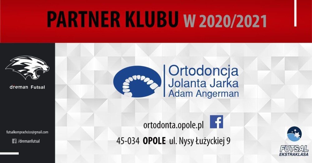Ortodoncja sponsor GKS Komprachcice