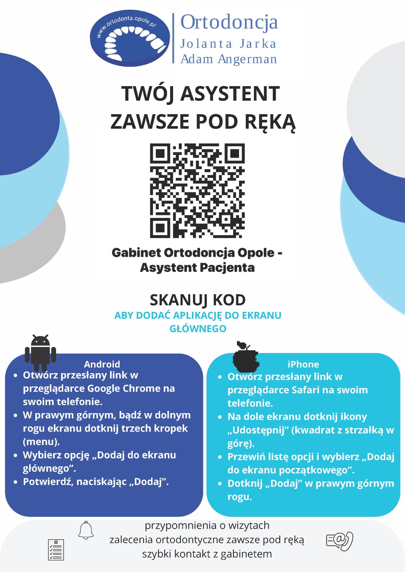 plakat aplikacja pacjenta