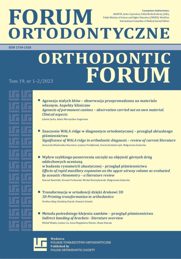 forum ortodontyczne 19 1 2 2023